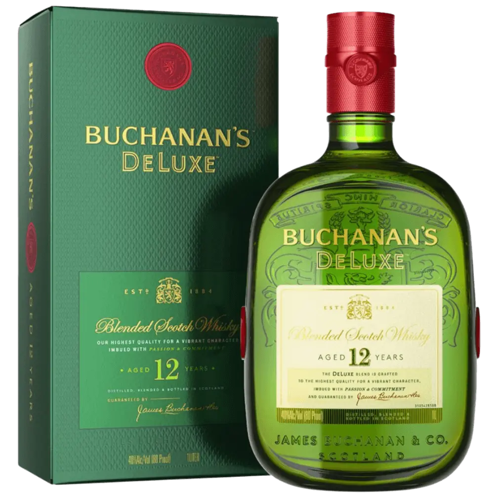 Whisky Buchanan's De Luxe 12 Anos 1l