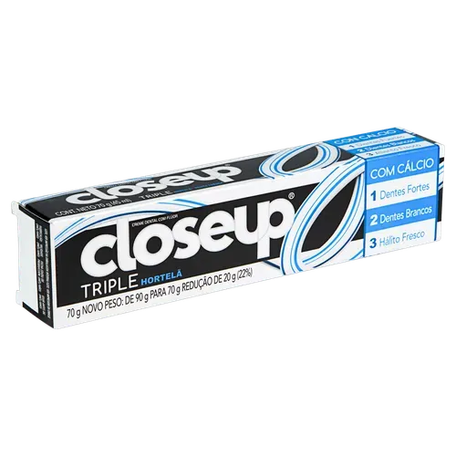 Creme Dental Close Up Triple Hortela 70g