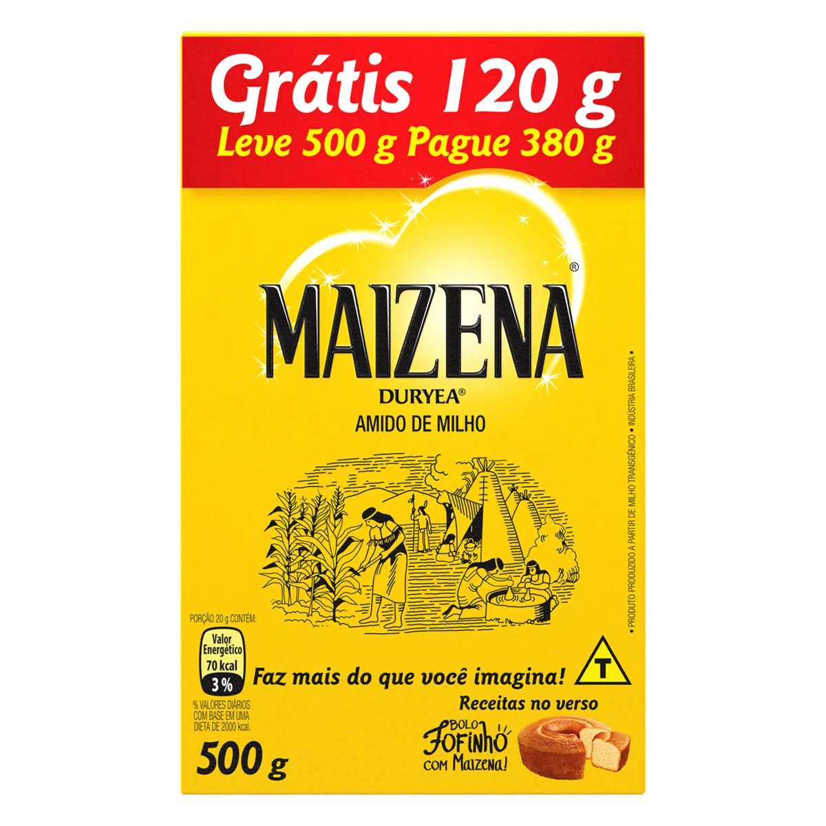 Amido De Milho Maizena Oferta Especial 500g