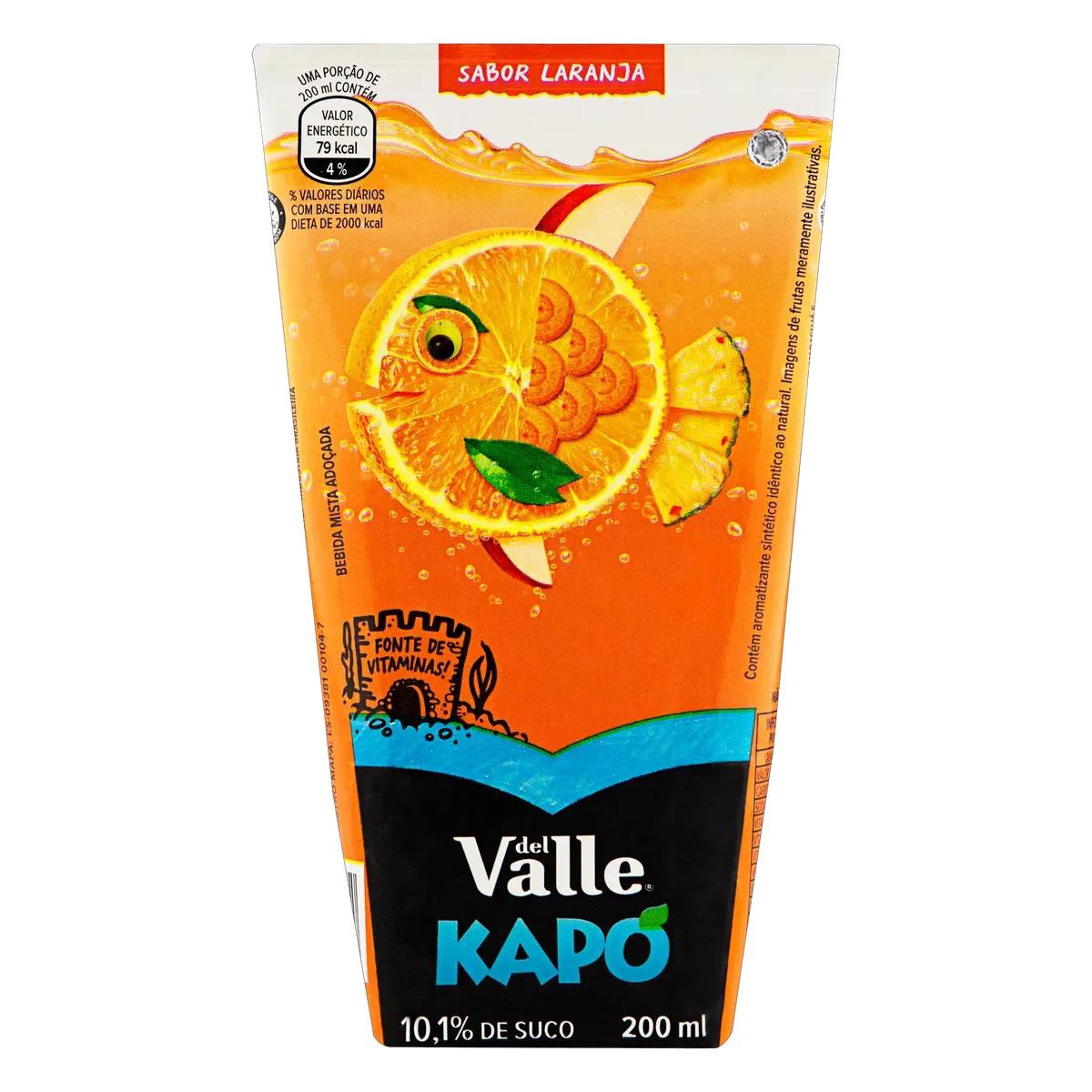 Suco Kapo Laranja 200ml