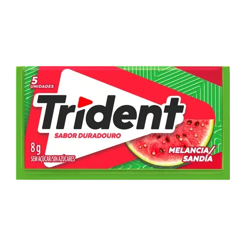 Chiclete Trident Melancia 8g