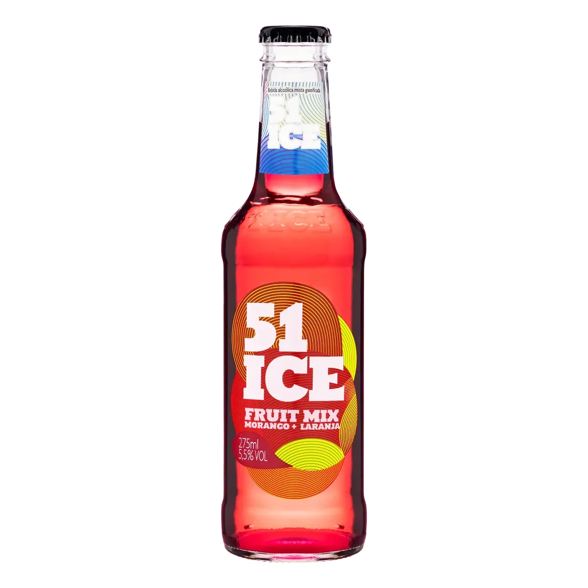 Bebida Ice 51 Fruit Mix Morango E Laranja 275ml