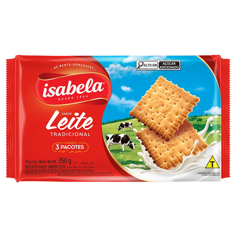 Biscoito Isabela Leite 350g