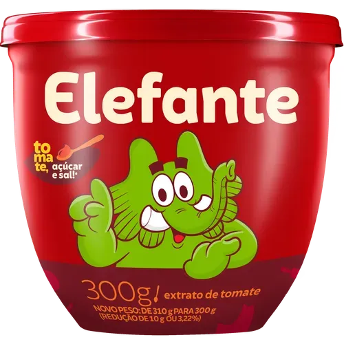 Extrato De Tomate Elefante 300g