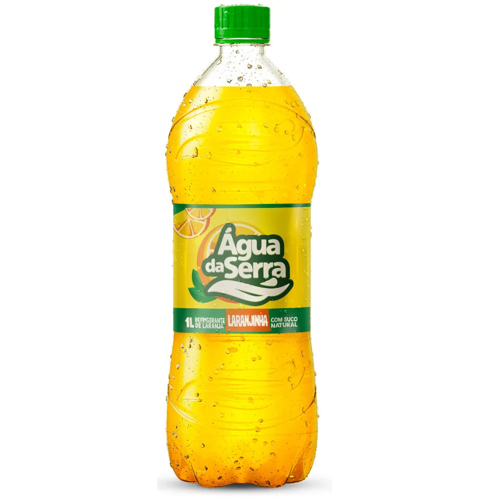Refrigerante Laranjinha Água Da Serra Garrafa 1l