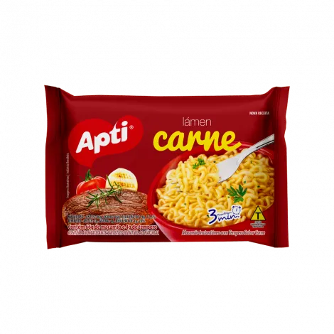 Macarrão Instantâneo Apti Carne 70g