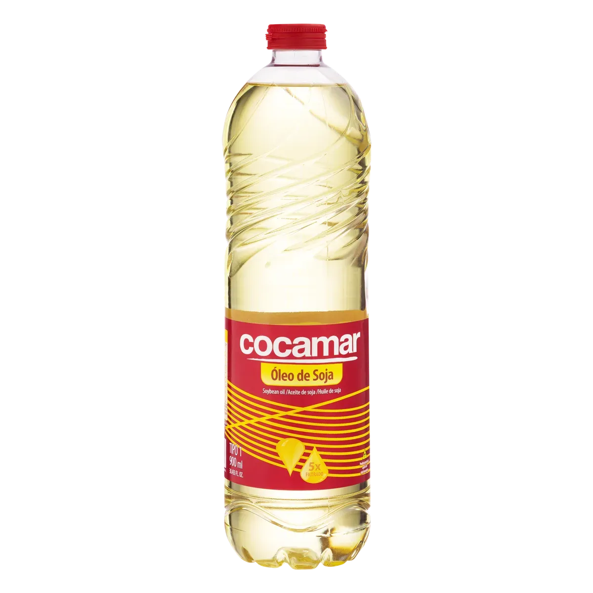 Óleo De Soja Cocamar 900ml Pet