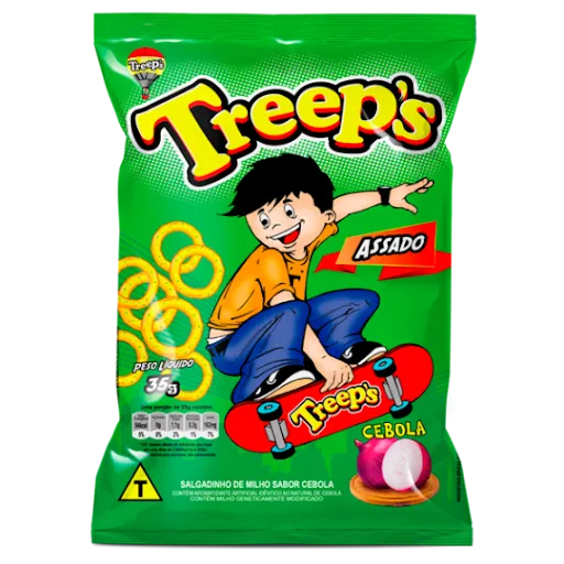 Salgadinho Cebola Treeps 40g