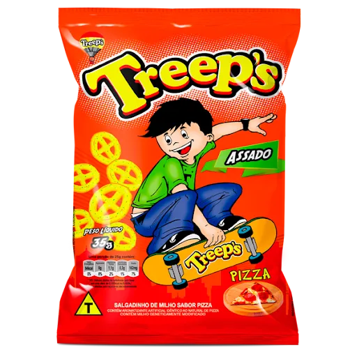 Salgadinho Sabor Pizza Treep's 35g