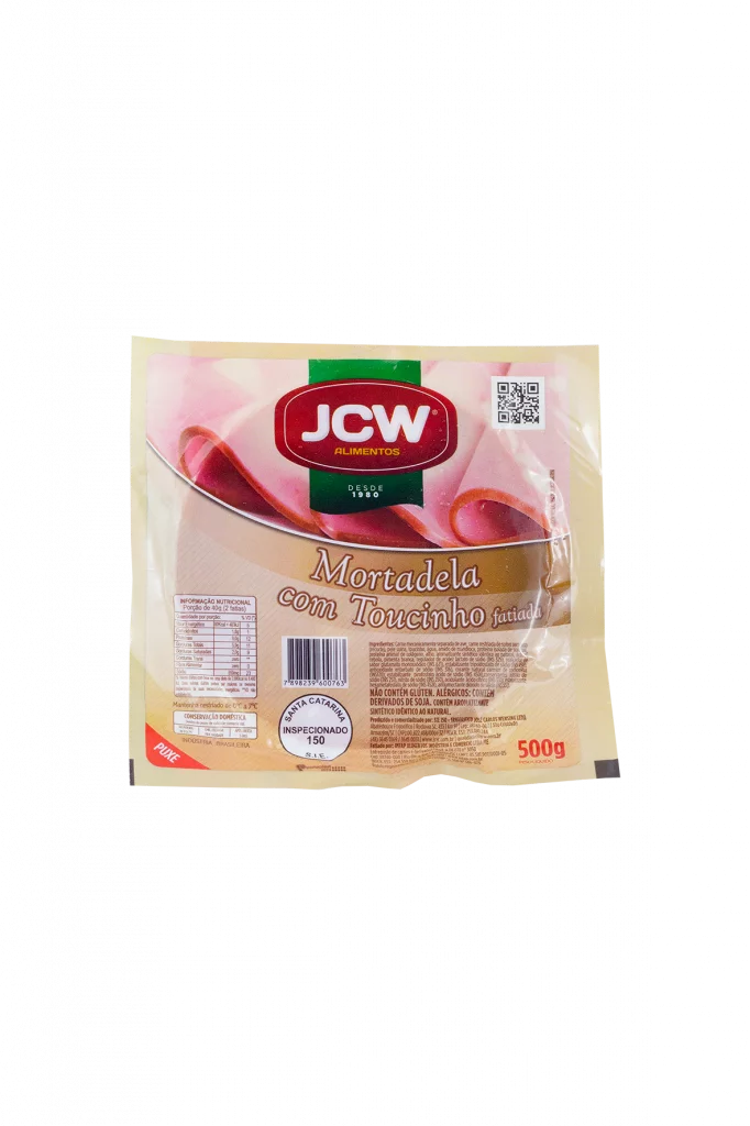 Mortadela Com Toucinho Fatiada 500g